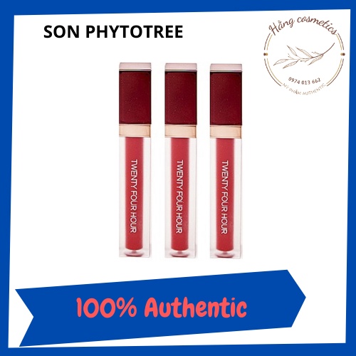 Son kem lì Phytotree Twenty Four Hour Velvet Tint 24h