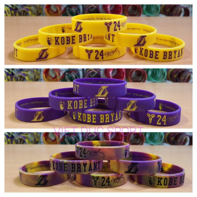 Vòng Tay Bóng Rổ Kobe Bryant 24
