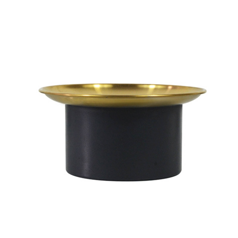 Hộp Đựng Đồ Bằng Kim Loại Hình Tròn Có Nắp Đậy Tiện Dụng Cho Gia Đình / Quán Bar