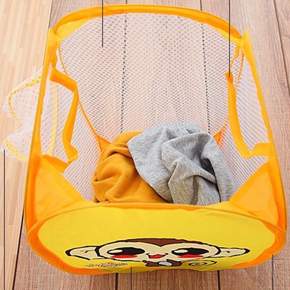 giỏ lưới đựng quần áo gấp gọn tiện lợi | BigBuy360 - bigbuy360.vn
