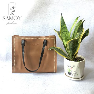 Túi Xách Kẹp Nách, Túi Cỡ To Màu Đen và Màu Nâu Samoy Shop