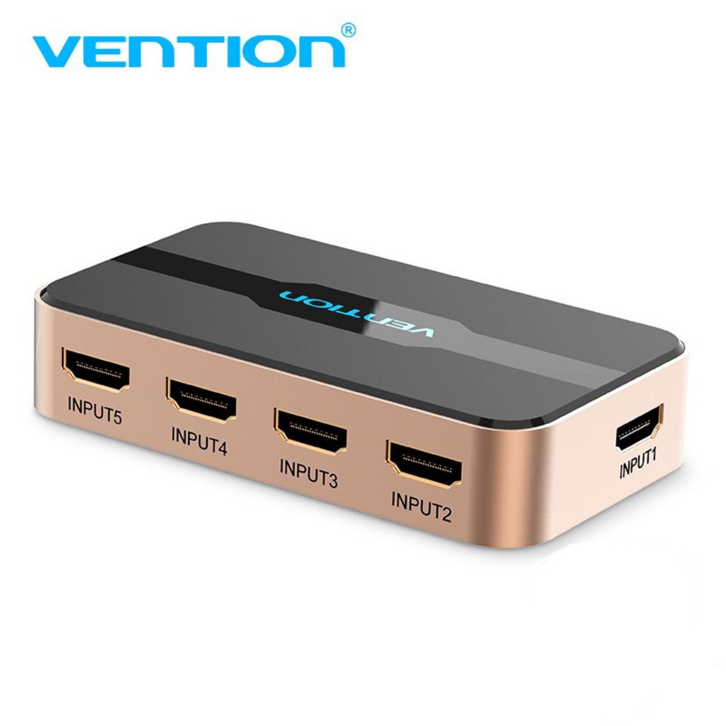 Bộ gộp HDMI 5 vào 1 ra - Vention ACDG0 - BEN