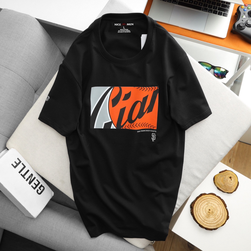 Áo Thun Tay Ngắn Nam Clothing Form Rộng Cotton Phông Nam Oversize Local Brand In Hình GIANTS