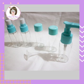 Bộ Chiết Mỹ Phẩm Du Lịch 6 Món