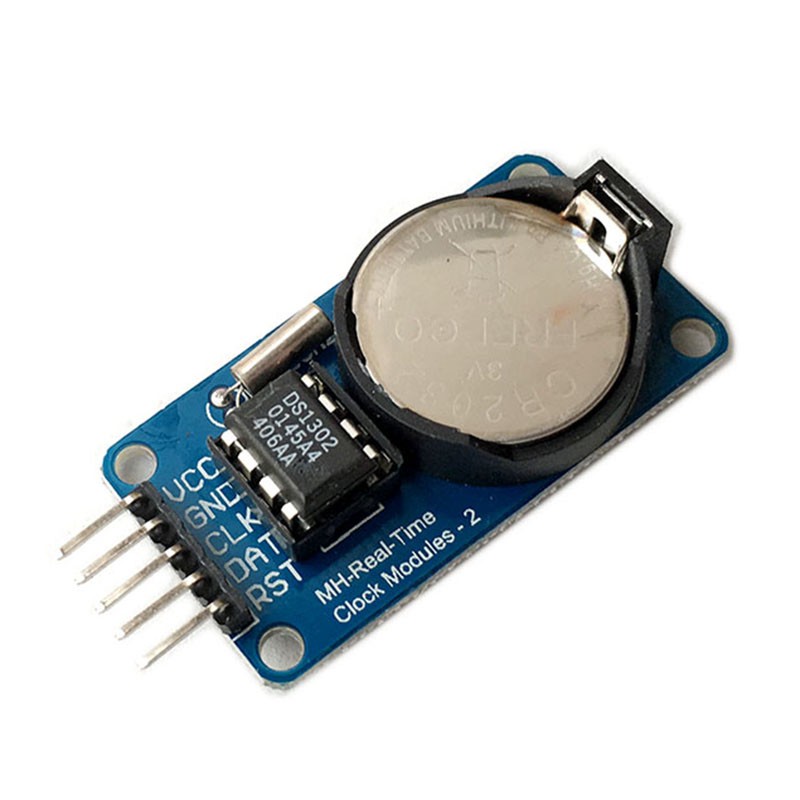 1 mô-đun đồng hồ thời gian thực RTC DS1302 cho AVR ARM PIC SMD cho Arduino