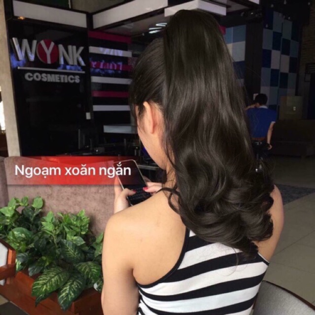 Tóc giả ngoặm vừa cao cấp 🥰❤️❤️Hình thật