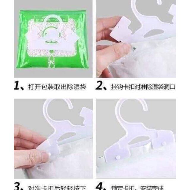 Túi hút ẩm treo tủ quần áo