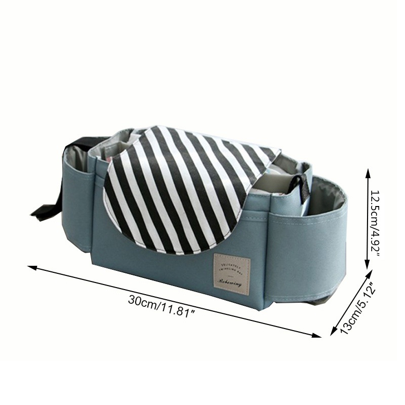 Túi Đựng Đồ Dùng / Khăn Lau Xe Đẩy Em Bé Tiện Dụng Cho Mẹ Bỉm Sữa