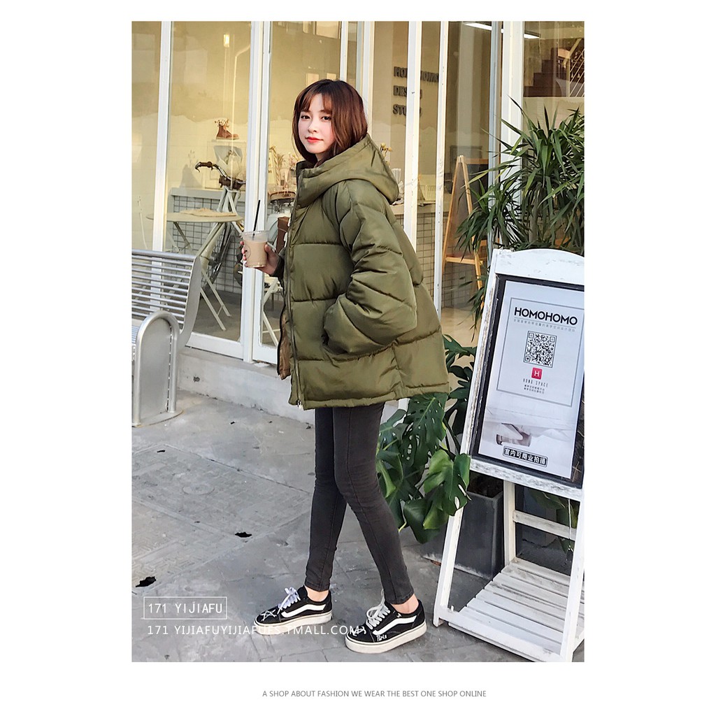 HT334 Áo phao nữ dáng ngắn hàng QCXK | BigBuy360 - bigbuy360.vn