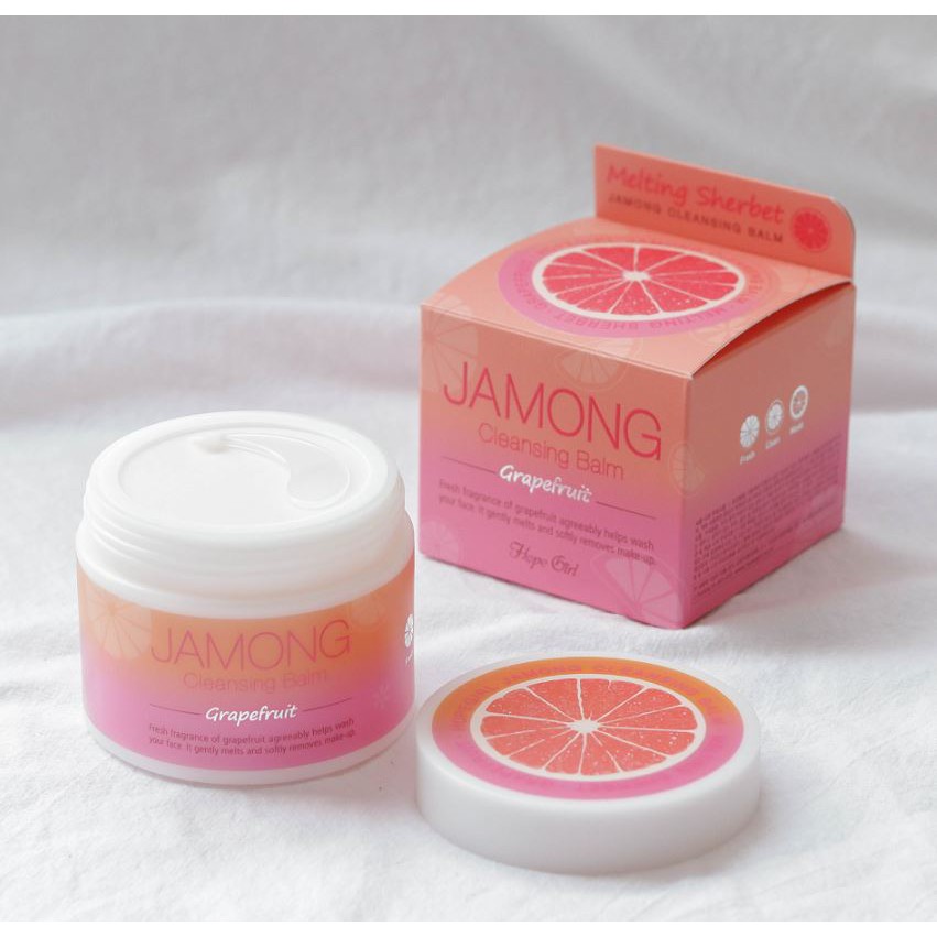 Sáp Tẩy Trang Chiết Xuất Bưởi Hồng Hope Girl Jamong Cleansing Balm 75g