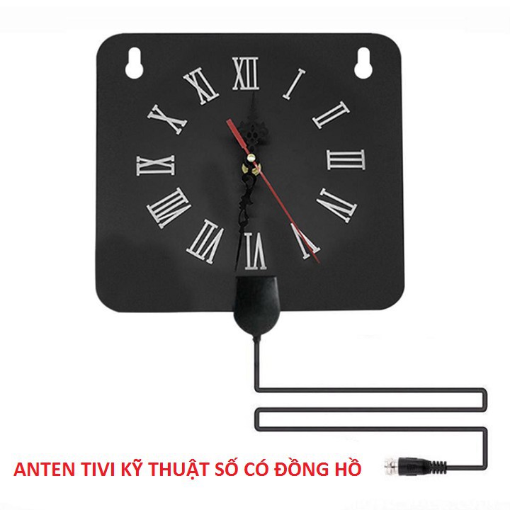 Anten Khuếch Đại Thu Sóng DVB T2,  Ăng Ten Truyền Hình Miễn Phí Cho TV Kỹ Thuật Số Trong Nhà Phiên Bản Mới Nhất