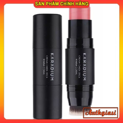 Phấn má hồng thỏi Karadium Cream Cheek Stick mịn màng và tự nhiên dạng kem