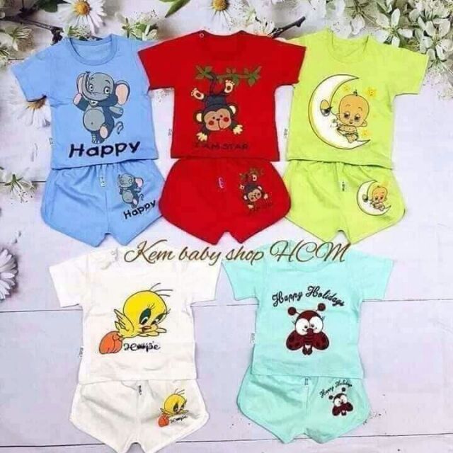 Mẫu quần áo hình thú cho Bé 4-12kg