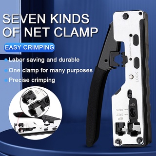 Kìm bấm nối dây mạng Rj45 Cat7 Cat6A HSS chất lượng cao