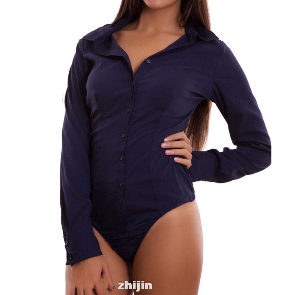 Bodysuit Tay Dài Màu Trơn | BigBuy360 - bigbuy360.vn