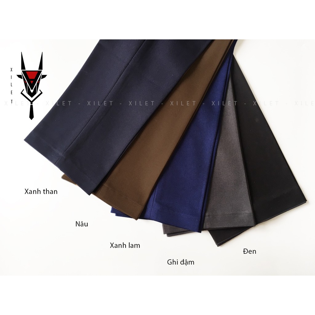 Quần âu nam XILET Vải Cao Cấp 5 màu chất siêu đẹp | BigBuy360 - bigbuy360.vn