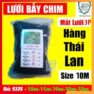 ( giá rẻ tri ấn ) [Xả Kho] Lưới Bẫy Chim Sẻ, Chim Khuyên Thái Lan, Cao 5m, Mắt lưới 3p, dài 10m-50m ( 3 ngày đổi trả )