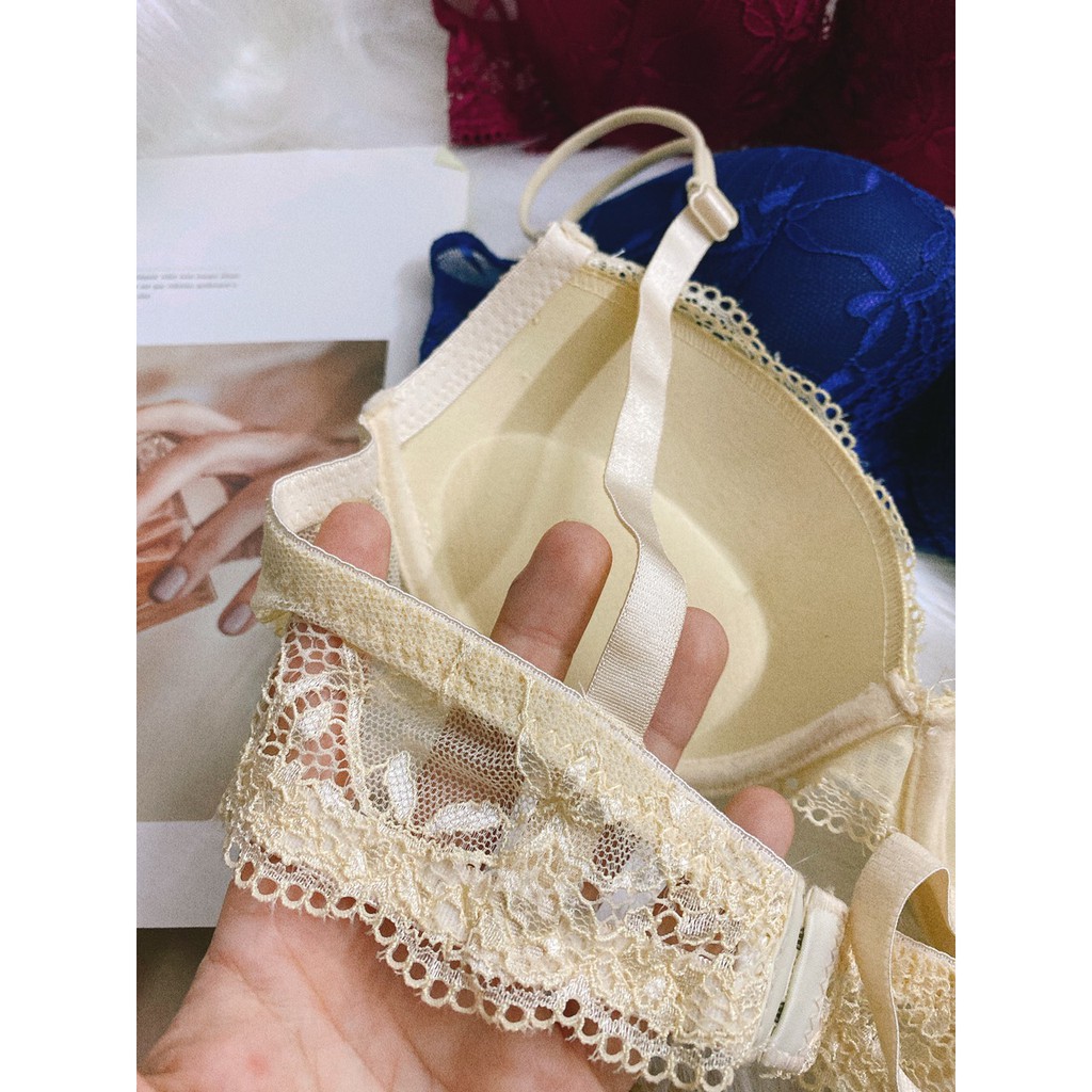 [CÚP B] [MÚT DÀY CÓ GỌNG ] Áo ngực nữ dạng ren quyến rũ - áo lót nâng ngực - Cô chủ nhỏ chuyên sỉ