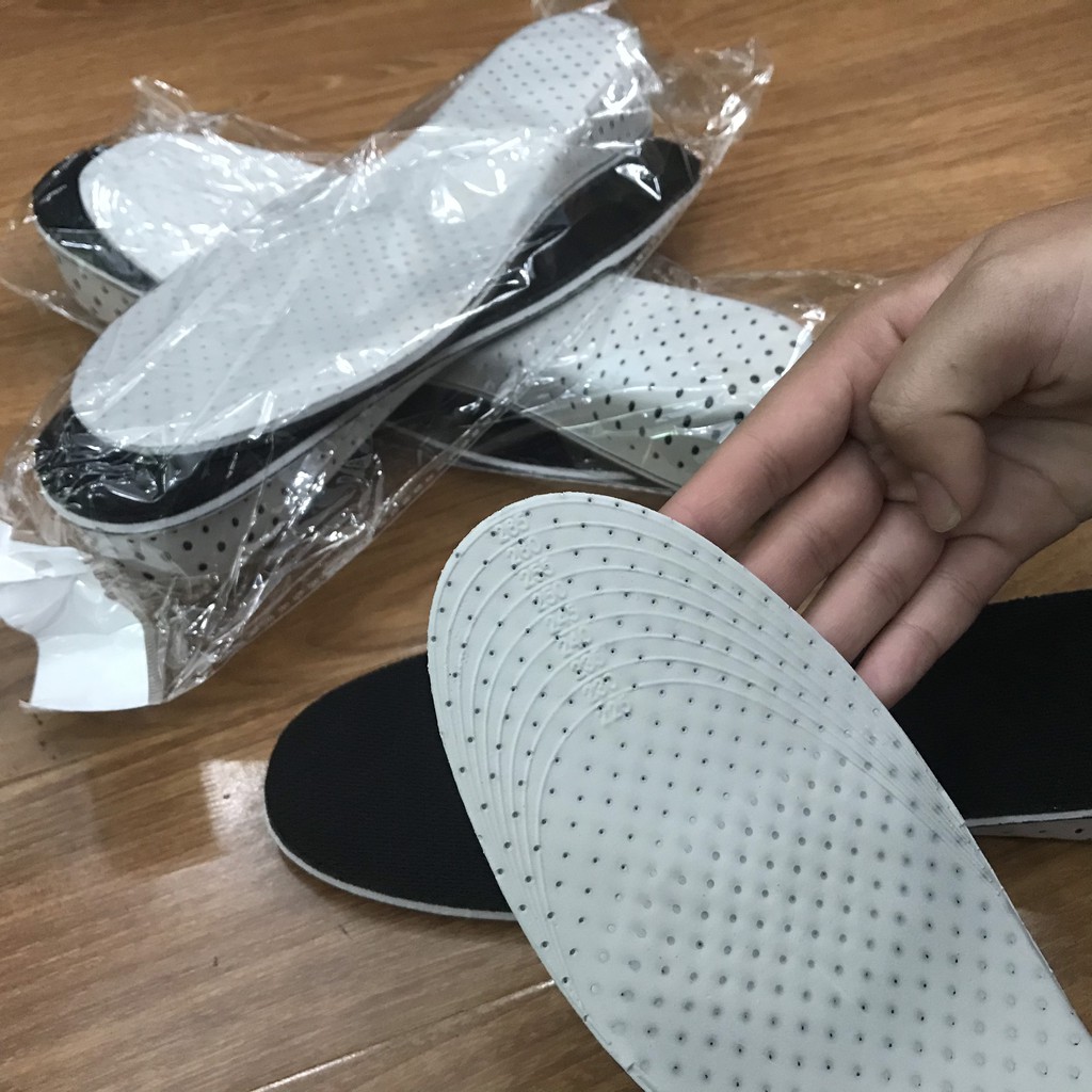 Lót giày độn đế tăng chiều cao cấu tạo tổ ong thoáng khí