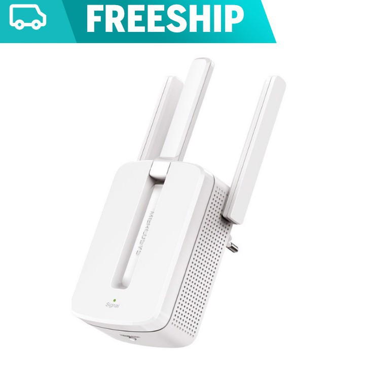 Bộ kích sóng wifi 3 râu Mercusys (wireless 300Mbps) cực mạnh,kích sóng wifi | BigBuy360 - bigbuy360.vn