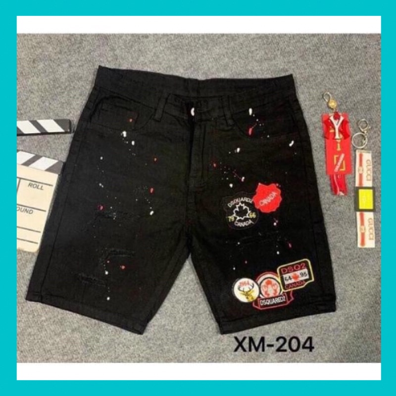 Quần Short Jean Nam rách, quần jean nam ngắn, quần ngố jean nam, quần lửng nam, quần sọt jean nam, quần bò nam ngắn co g