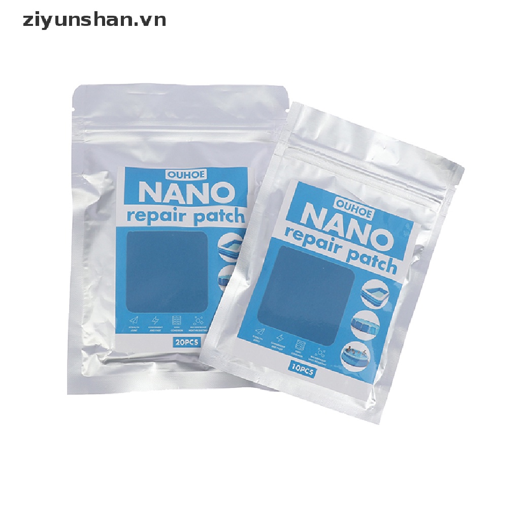 ziyunshan 10/20/30pcs Nano Repair Patch Swimming Pool Tent Waterproof Special Adhesive vn