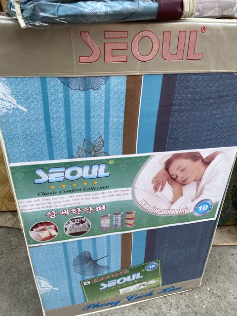 [❤-50%]Đệm bông ép Seoul Hàn Quốc cao cấp   (9cm -15cm - 20cm )