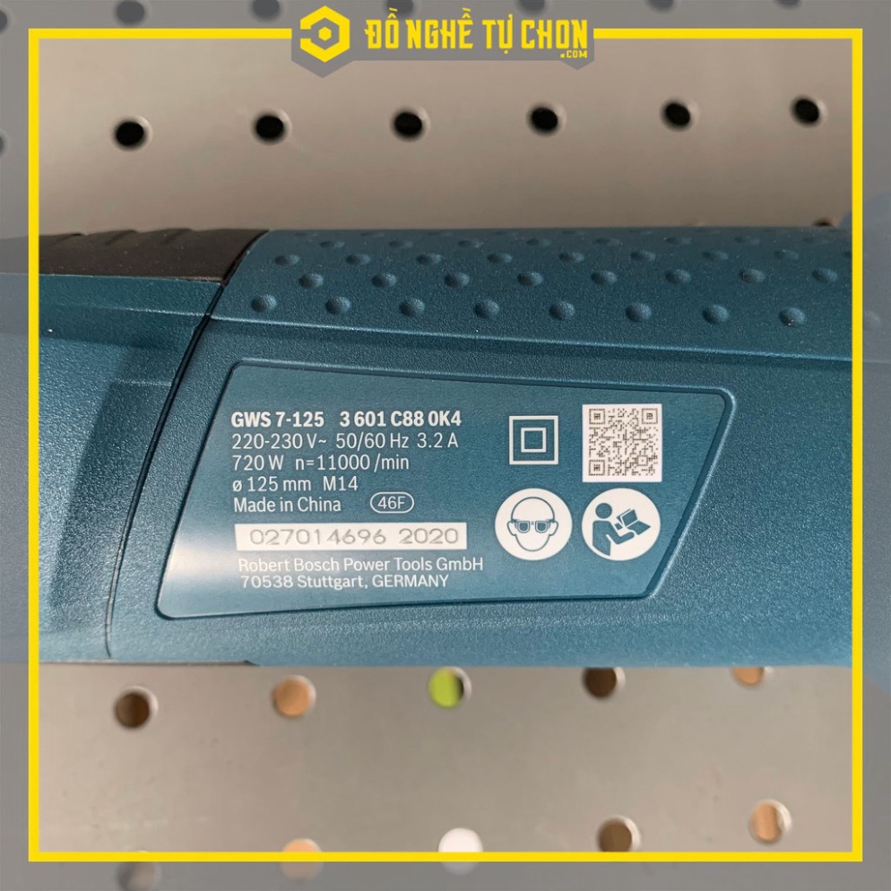 Máy mài góc cầm tay BOSCH GWS 7-125 chính hãng giá rẻ