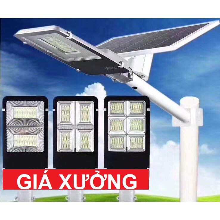 Đèn đường 200w led năng lượng mặt trời