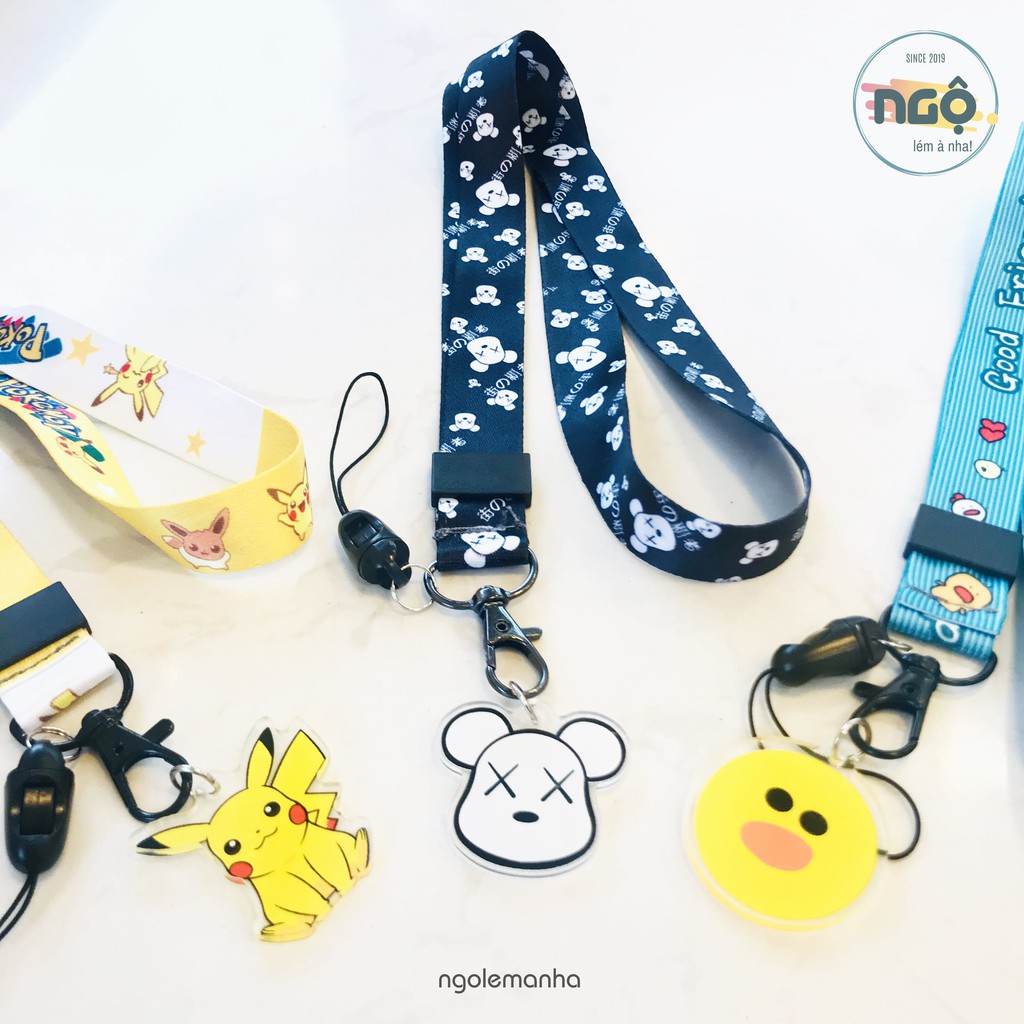 [Ảnh Thật] 17 Mẫu Dây Đeo Hoạt Hình Kèm Phụ Kiện Đáng Yêu | BigBuy360 - bigbuy360.vn