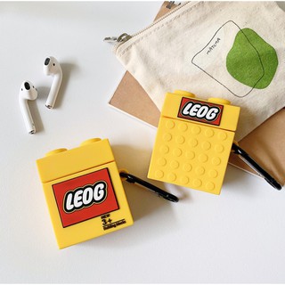 Ốp / Bao / Case airpods silicon hình Lego