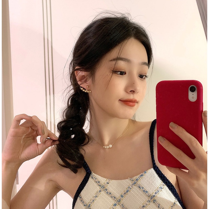 Dây Chuyền Nữ Titan Không Rỉ 4 Trái Châu TT 4122