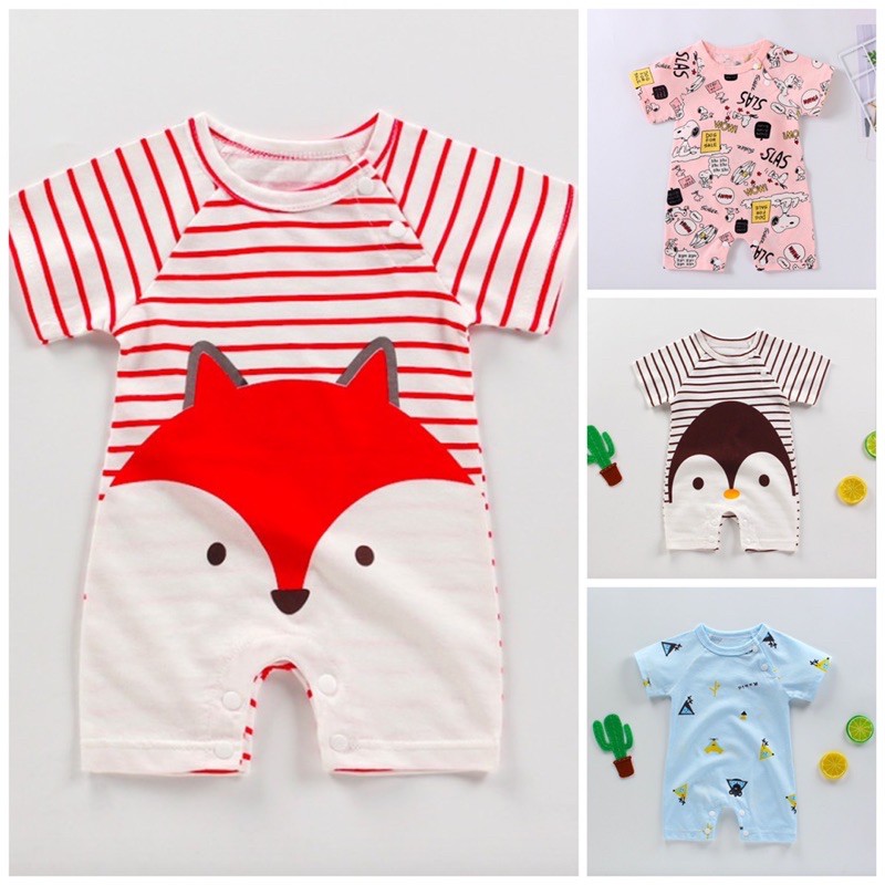 Đồ body đùi cotton / Bodysuit dễ thương cho em bé