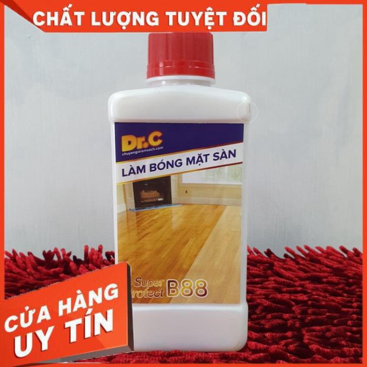 [TẨY SIÊU SẠCH] Dung dịch phủ bóng Dr.C- B88 loại 500ml bảo vệ sàn gỗ, đồ gỗ nội thất SIÊU RẺ