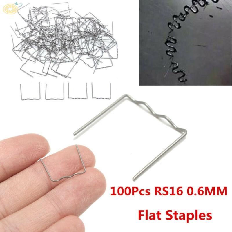 Set 100 Kẹp Hàn Phẳng RS16 0.6mm Sửa Chữa Cản Xe Hơi