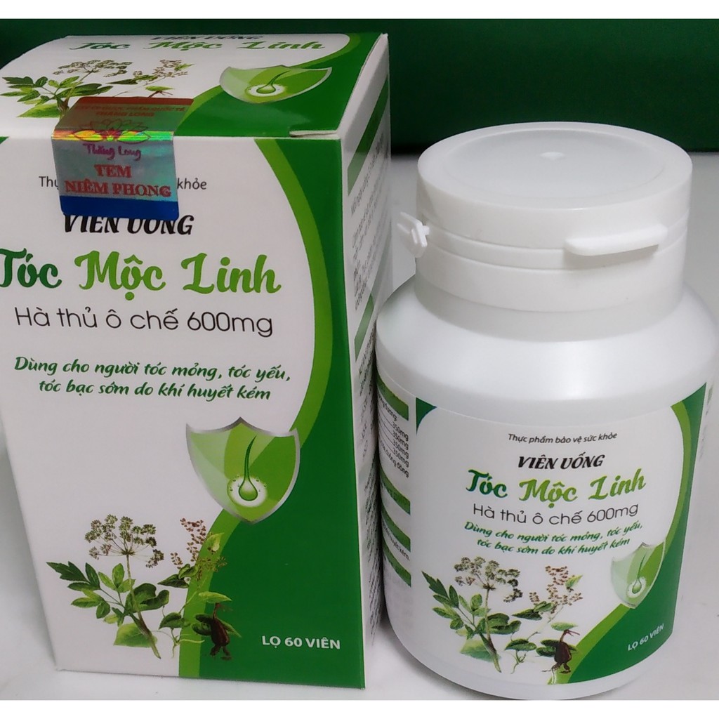 1 hộp TÓC MỘC LINH VIÊN UỐNG - VIỆT NAM