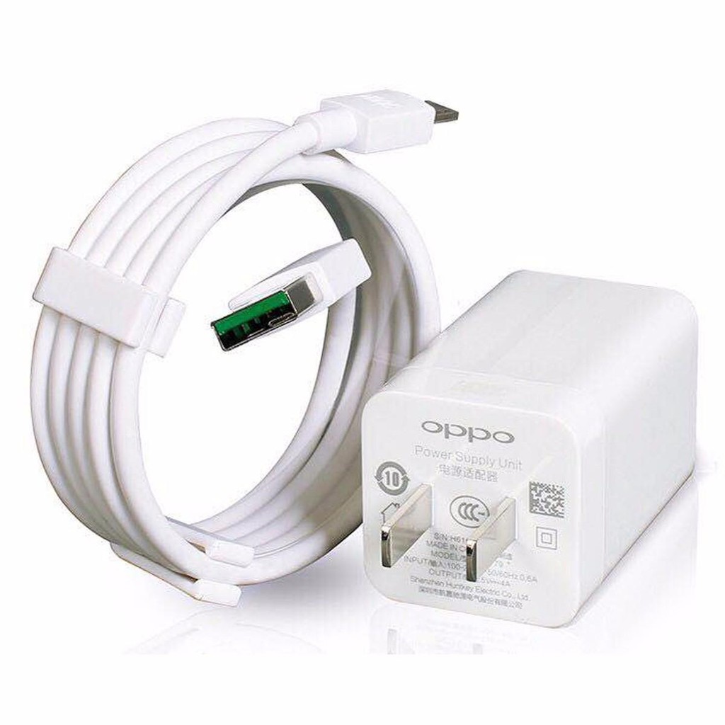 Bộ Sạc Nhanh VOOC Cáp Micro Chính Hãng Oppo 5V- 4A