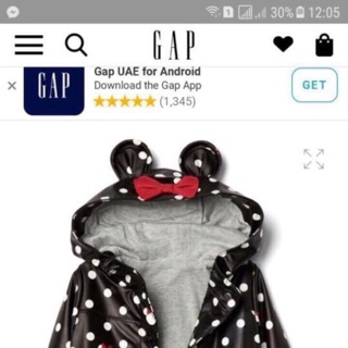 Áo khoác Disday ( Garp) com bo 10c