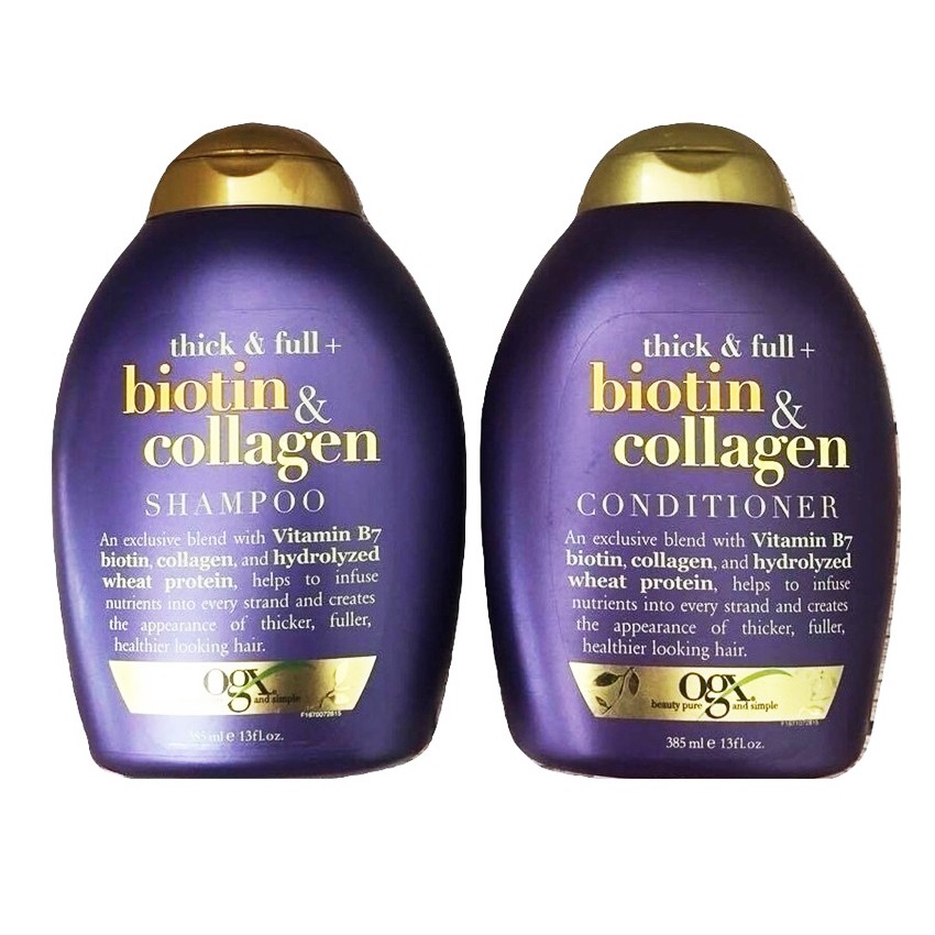 Bộ Gội Xả Mọc Tóc Bitotin & Collagen Mỹ ( 385 ml)