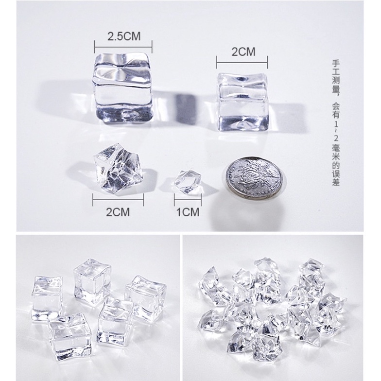 Đá Viên Chụp Ảnh Nail, Đá Viên Chụp Ảnh Sản Phẩm,Phụ Kiện Decor