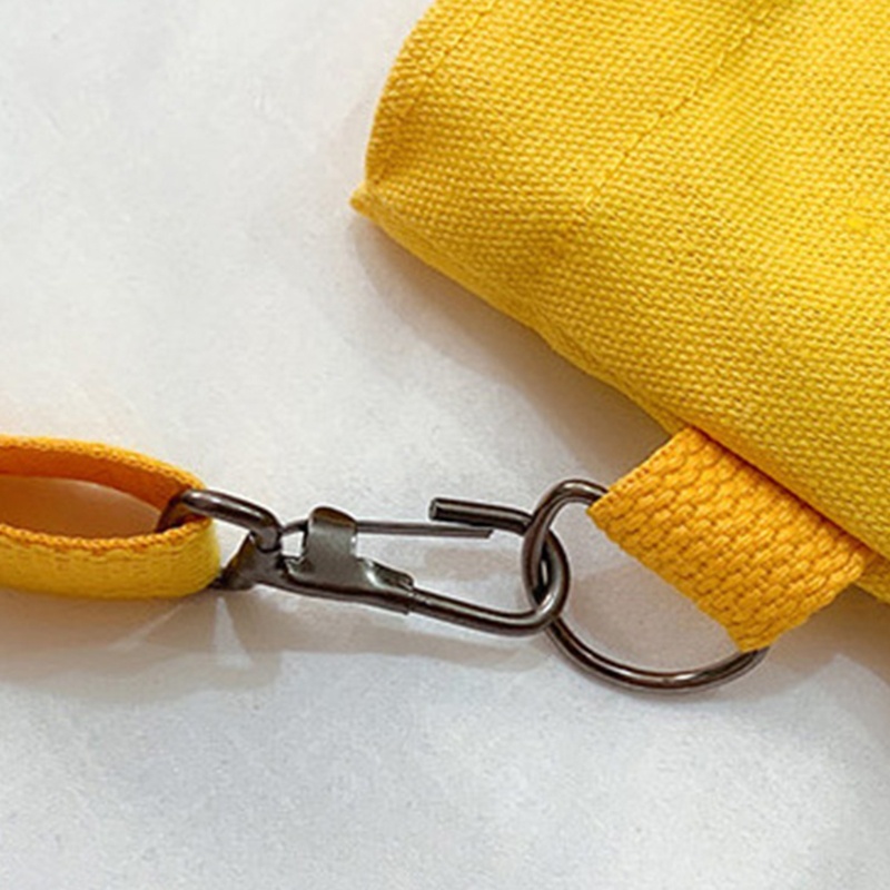 Túi Đeo Chéo Vải Bố Hình Gấu Bông Đáng Yêu