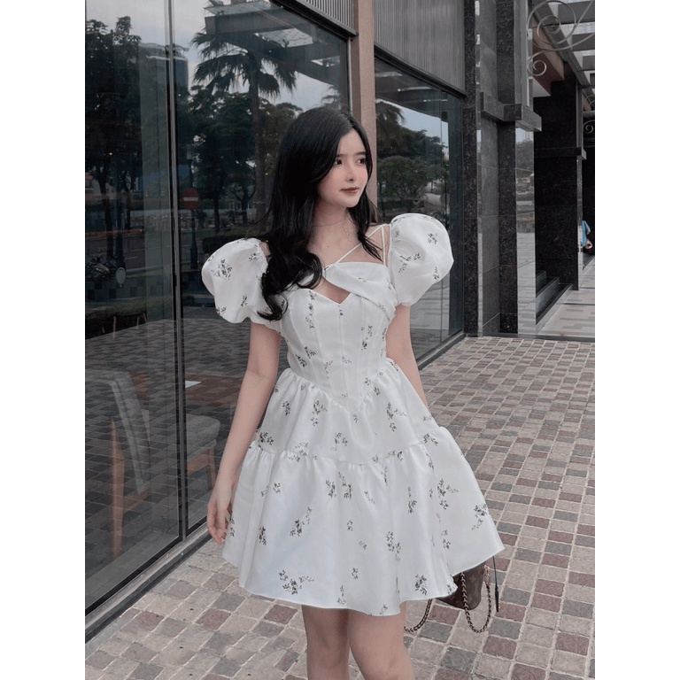 ĐẦM XÒE NỮ CHẤT FORD CÔNG CHÚA XINH XẮN ĐÁNG YÊU PU HHP FASHION