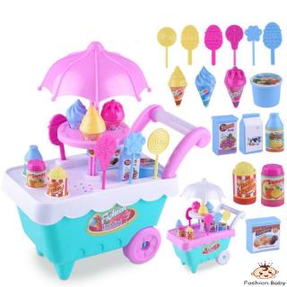 Xe bán kem đồ chơi vui nhộn cho bé