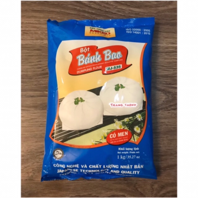 Bột trộn sẵn bánh bao Mikko