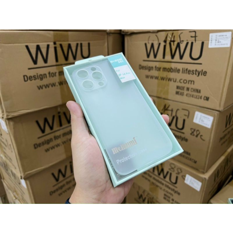 Ốp lưng memumi lụa iphone 14 pro max , 14 pro , 14 max , 14 nhiều màu siêu mỏng