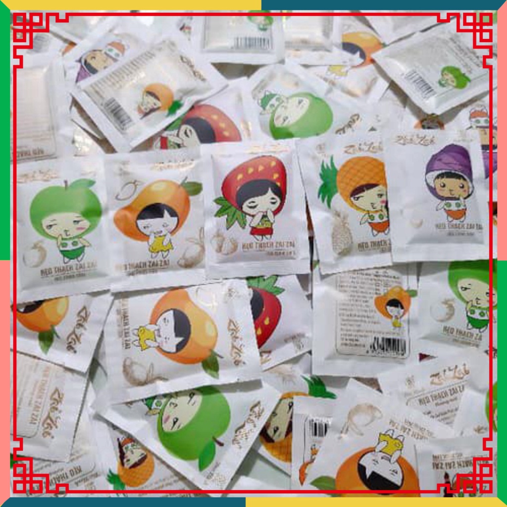 Kẹo Thạch Zai Zai tiết hạnh Gói 350g