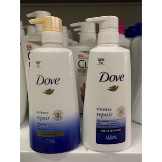 Cặp dầu gội xã dove 450ml thái lan