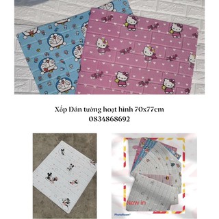 xốp dán tường hoạt hình 70x77cm