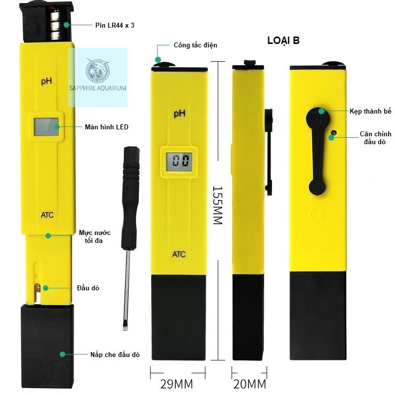 Bút đo PH (PH Meter)