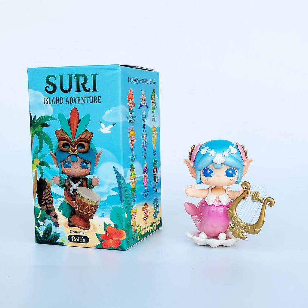 Mô hình búp bê đồ chơi POPMART Bubble Mart dòng Island Adventures phiên bản Trung Quốc